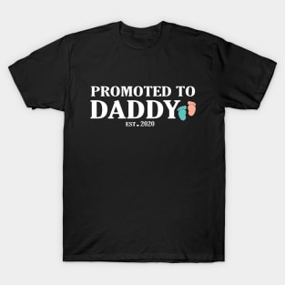 Promoted to daddy est 2020 T-Shirt